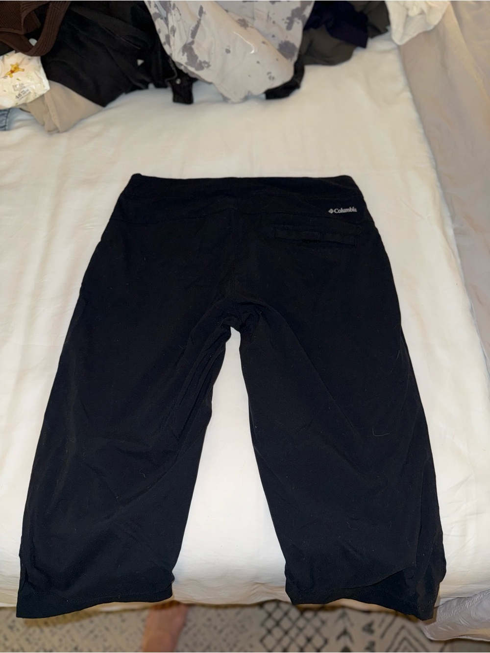 Columbia Men's Black Cargo Capri Pants